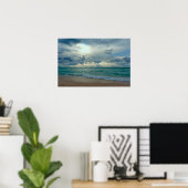 Emerald Sunset Poster (Heimbüro)