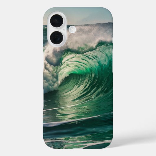 Emerald Swell Case-Mate iPhone Hülle (Rückseite)