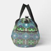Emerald Tide Kaleidoscope Duffle Bag (Rechts)