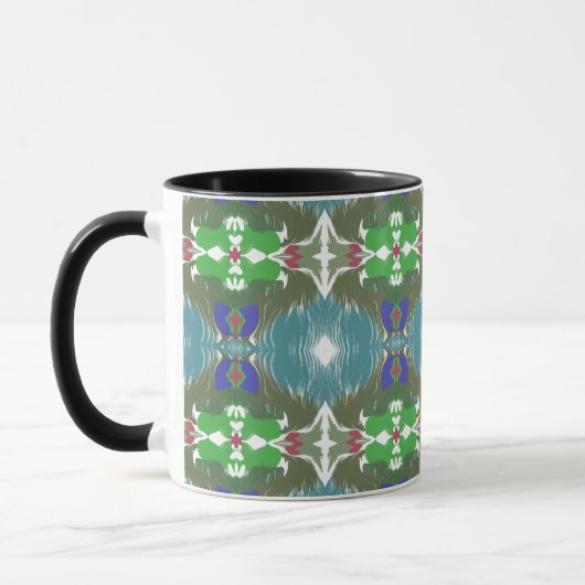 Emerald Tide Kaleidoscope Tasse (Links)