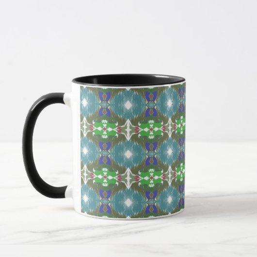 Emerald Tide Kaleidoscope Tasse (Links)