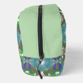 Emerald Tide Kaleidoscope Waschbeutel (Rechts)