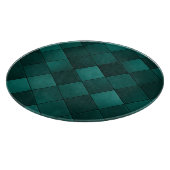 Emerald Tile Pattern – Modern Luxury Schneidebrett (Ecke)