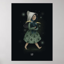 EMERALD TOUCANET von Alexandra Dikaia Poster