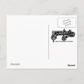 Emerald Tree Boa Indy Zoo Foto Postkarte (Rückseite)