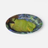 Emerald Tree Boa Snake Pappteller (Schrägansicht)