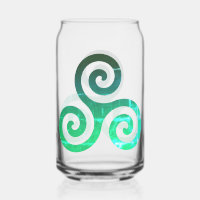 Emerald Triskele Altes keltisches Symbol