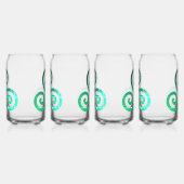 Emerald Triskele Altes keltisches Symbol Set Dosenglas (Rechts)