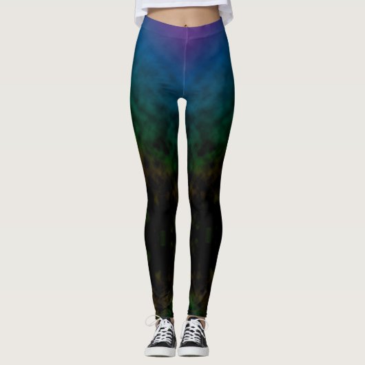 Emerald Twilight Leggings (Vorderseite)