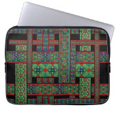 Emerald Twilight verketteter Glass Laptop-Sieb Laptopschutzhülle (Vorderseite)