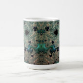 Emerald und Gold Mandelbrot mit Sphere Tasse (Mittel)