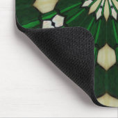 Emerald und Ivory Radial Mousepad (Ecke)