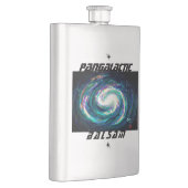 Emerald und Lila Galaxy PanGalactic Balsam Flachmann (Rechts)