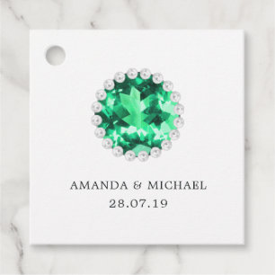 Emerald und Pearls Geschenkanhänger