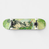 Emerald Unicorn Skateboard (Horizontal)