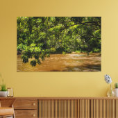 Emerald Veil over Rio Una Leinwanddruck (Insitu (Wohnzimmer))