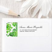 Emerald Vintag Damask Lace Extravagant (Insitu)