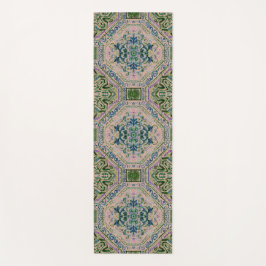Emerald Vintage Rug Print Yogamatte