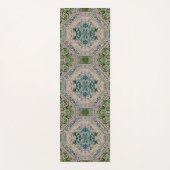 Emerald Vintage Teppichdruck Yogamatte (Vorderseite)