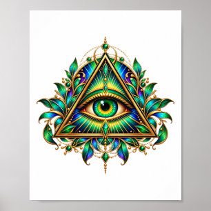 Emerald Watcher Poster