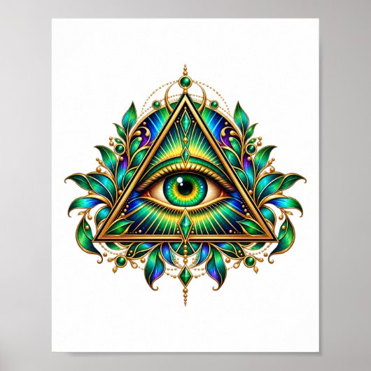 Emerald Watcher Poster (Vorne)