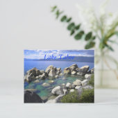 Emerald Waters Lake Tahoe Postcard Postkarte (Stehend Vorderseite)