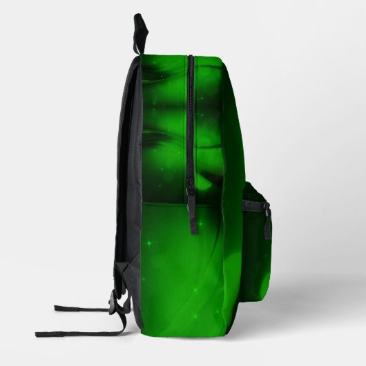 Emerald Wave Bedruckter Rucksack (Links)