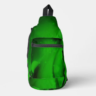 Emerald Wave Crossbody Bag