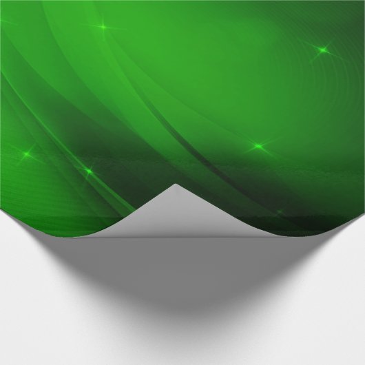 Emerald Wave Geschenkpapier (Ecke)