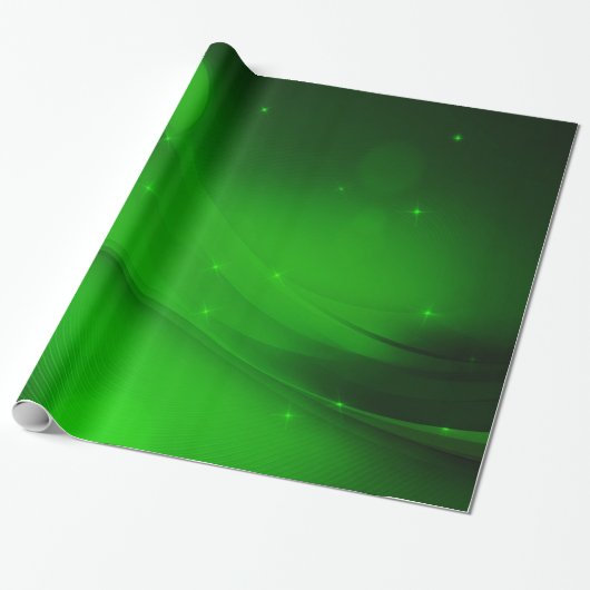 Emerald Wave Geschenkpapier (Ungerollt)