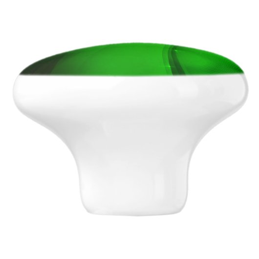 Emerald Wave Keramikknauf (Seitenansicht)