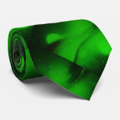 Emerald Wave Krawatte (Gerollt)