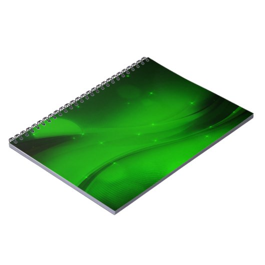 Emerald Wave Notizblock (Linke Seite)