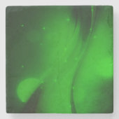 Emerald Wave Steinuntersetzer (Vorderseite)