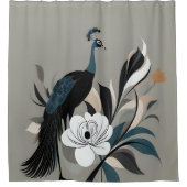 Emerald Whirlwind Duschvorhang (Vorderseite)