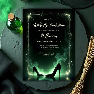 Emerald Wickbly Good Time Girls Halloween-Party Einladung