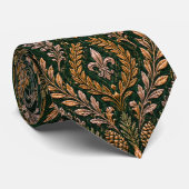 Emerald Winter Barock Luxus-Hochzeit Krawatte (Gerollt)