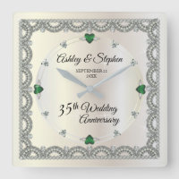 Emeralds | Diamonds 35th Wedding Anniversary