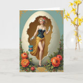Emergence Beauty Art Karte (Gelbe Blume)