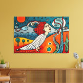 Emergence of Humans Leinwanddruck (Insitu (Wohnzimmer))