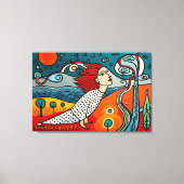 Emergence of Humans Leinwanddruck (Vorderseite)