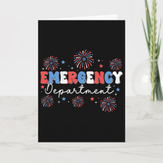 Emergency Department 4th Of July Usa Emergency Roo Karte