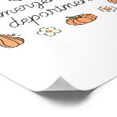 Emergency Department Fall Pumpkins Ed Er Thanksgiv Poster (Ecke)