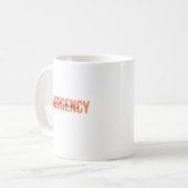 Emergency Nurse Kaffeetasse (Vorderseite Links)
