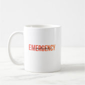 Emergency Nurse Kaffeetasse (Links)