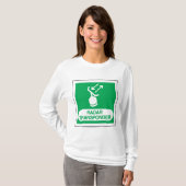 Emergency Radar Transponder Safety Sign T-Shirt (Vorne ganz)