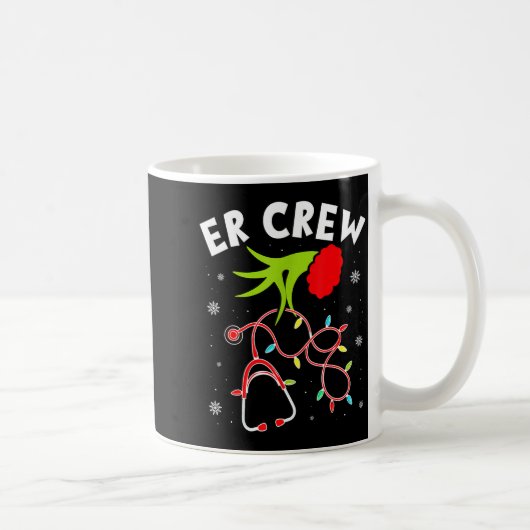 Emergency Room Christmas Er Crew Nurse Xmas Holida Kaffeetasse (Rechts)