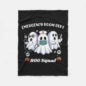 Emergency Room Department Er Dept Halloween Crew B Fleecedecke (Vorderseite)