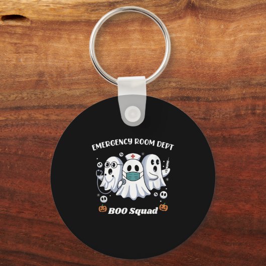 Emergency Room Department Er Dept Halloween Crew B Schlüsselanhänger (Vorderseite)