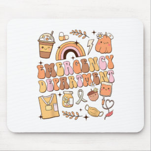 Emergency Room Er Rn Nurse Department Halloween Au Mousepad